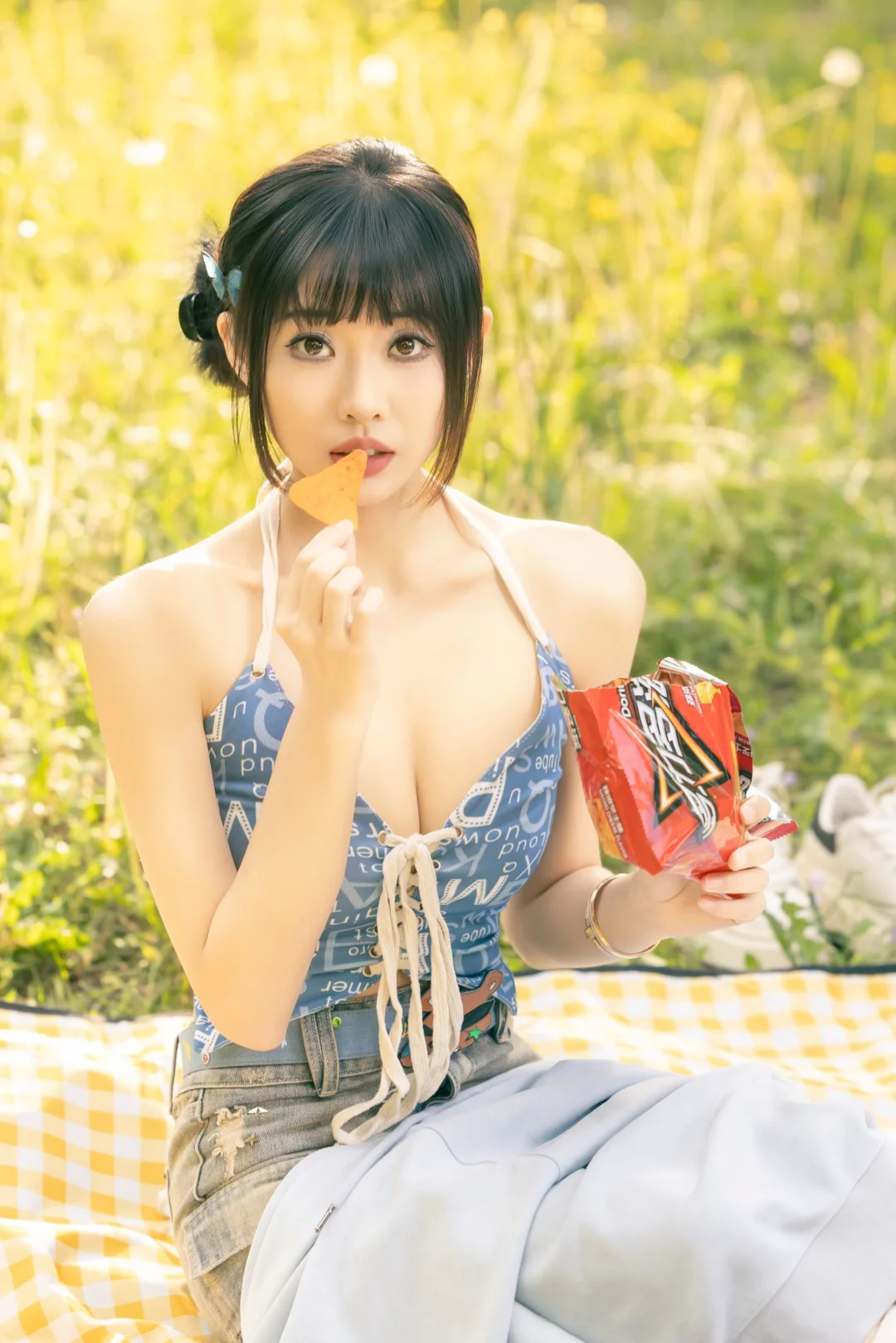 少女野餐日记：夏日里的美好瞬间