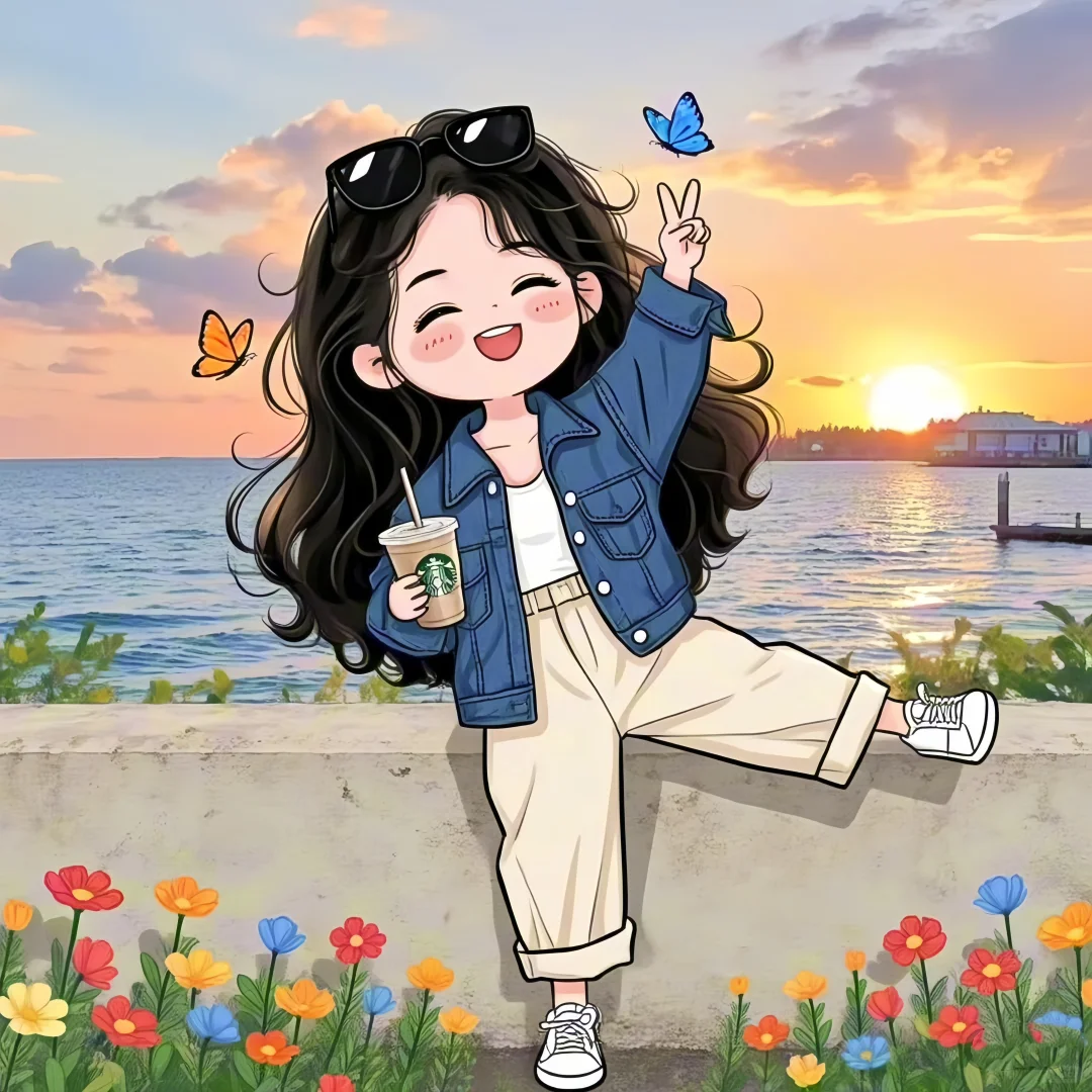 “小小日子🍀悠哉悠哉”可爱女生头像✨
