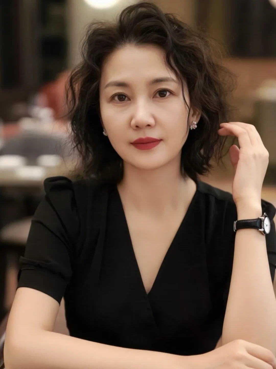 55岁，女人味还有嘛