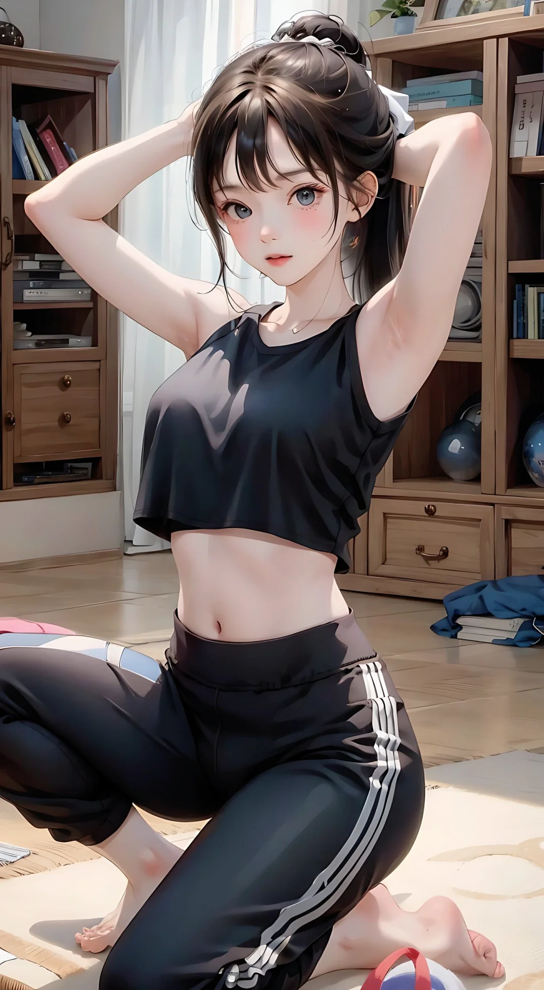 AI绘画✨✨✨瑜伽女孩