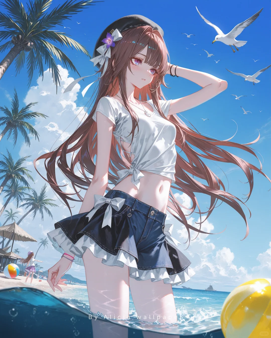 星穹·夏日海岸」系列壁纸