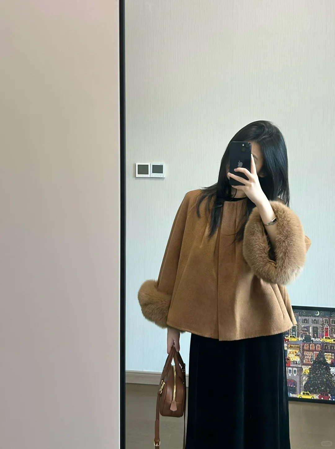 宅女丝绒裙这样搭好美！