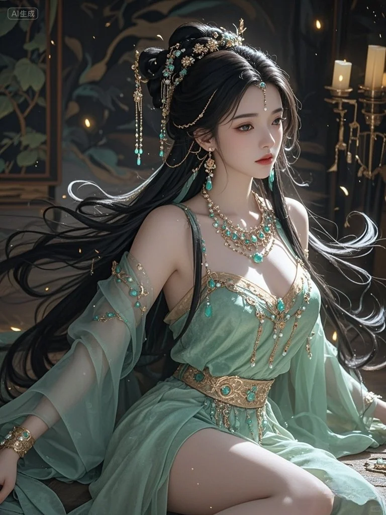 国风插画，仙女来报到～