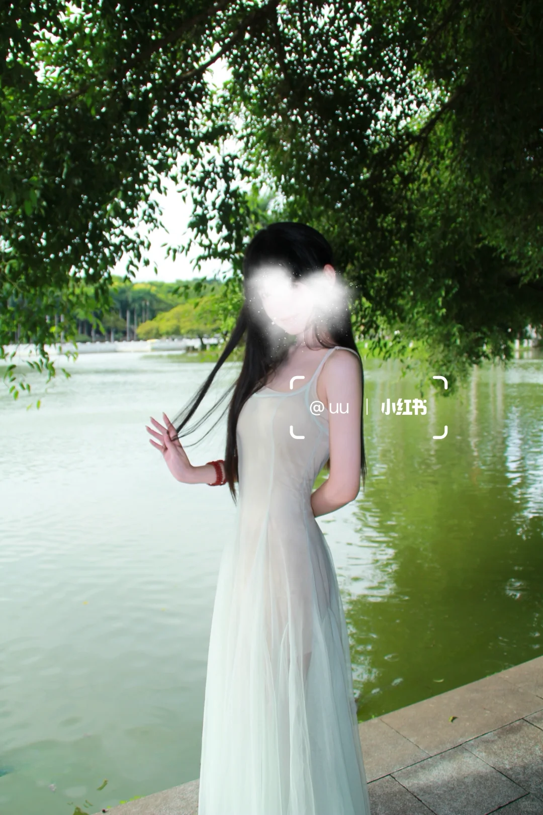 白水女 妥妥透视装