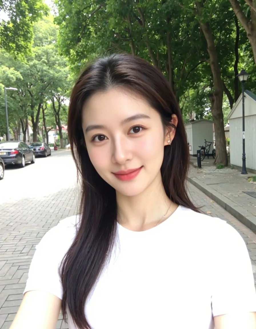 淡妆出镜美翻啦～～～