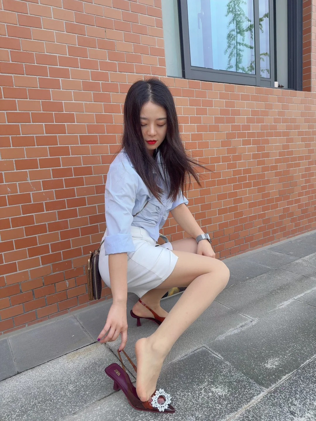 李老师的包臀裙穿搭｜