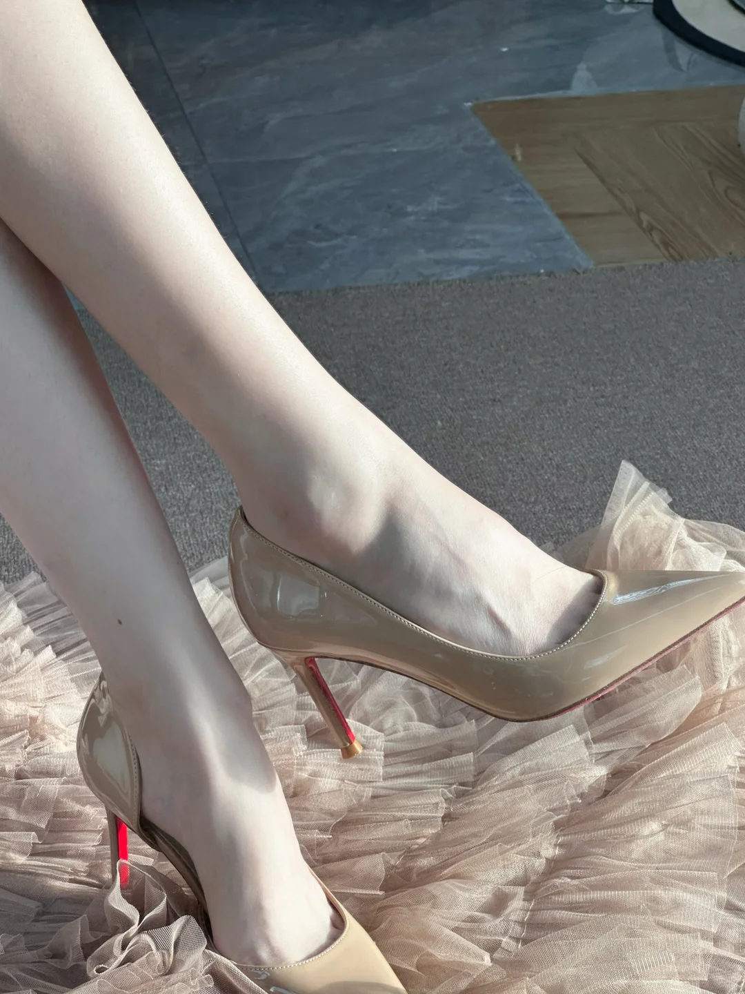 鞋子基础腿就不基础