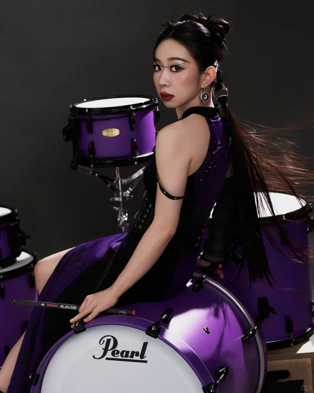 中国女孩de紫色真珠鼓💜