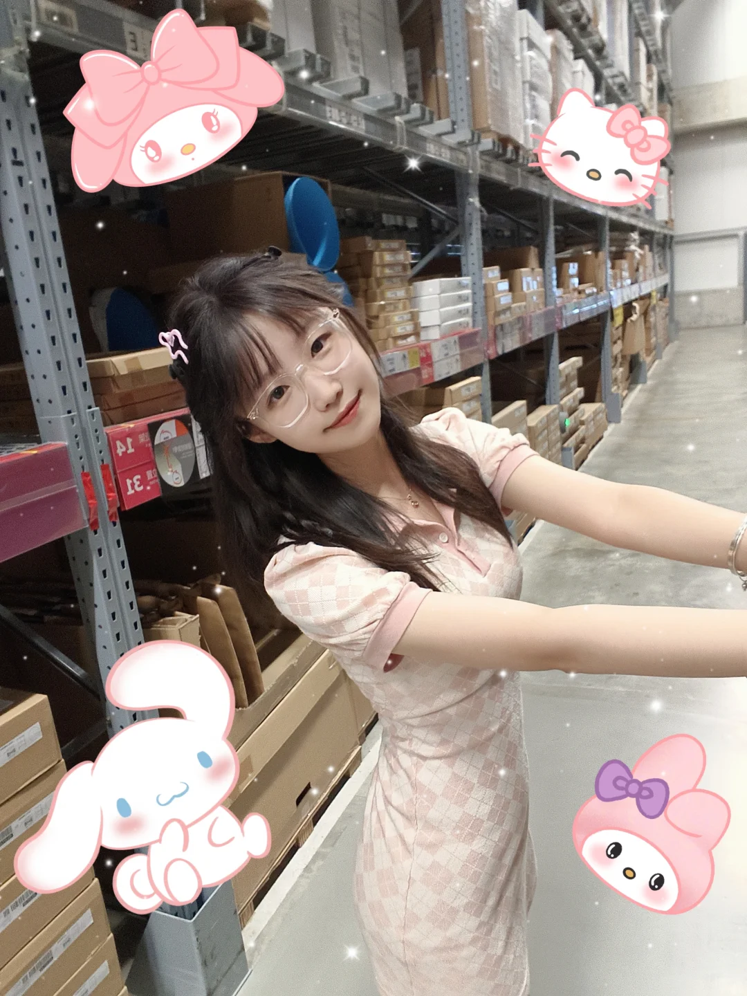 对镜拍的光线也太给面子了吧