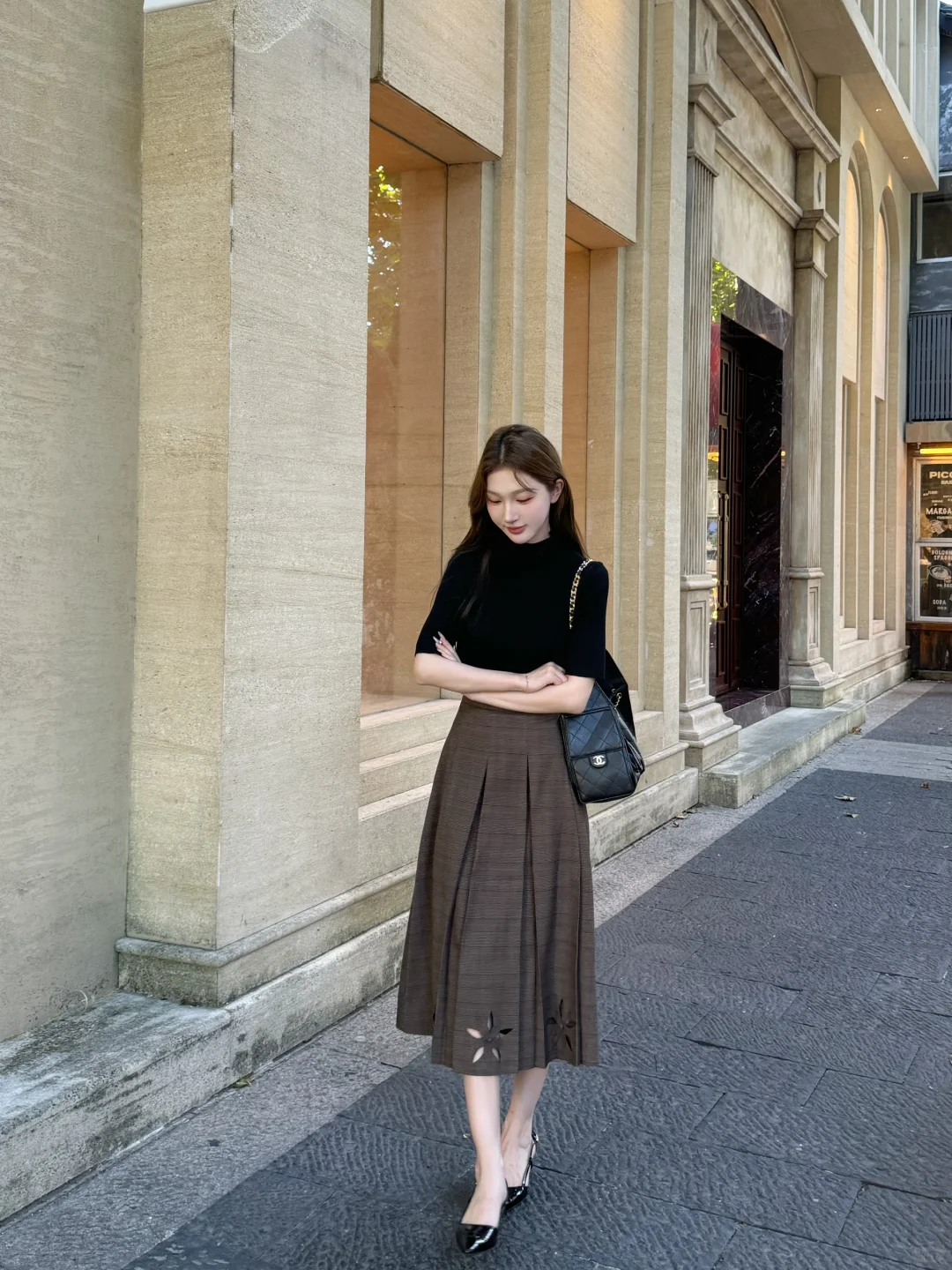 入秋高智穿搭☕️ 把“优雅”刻进DNA里了