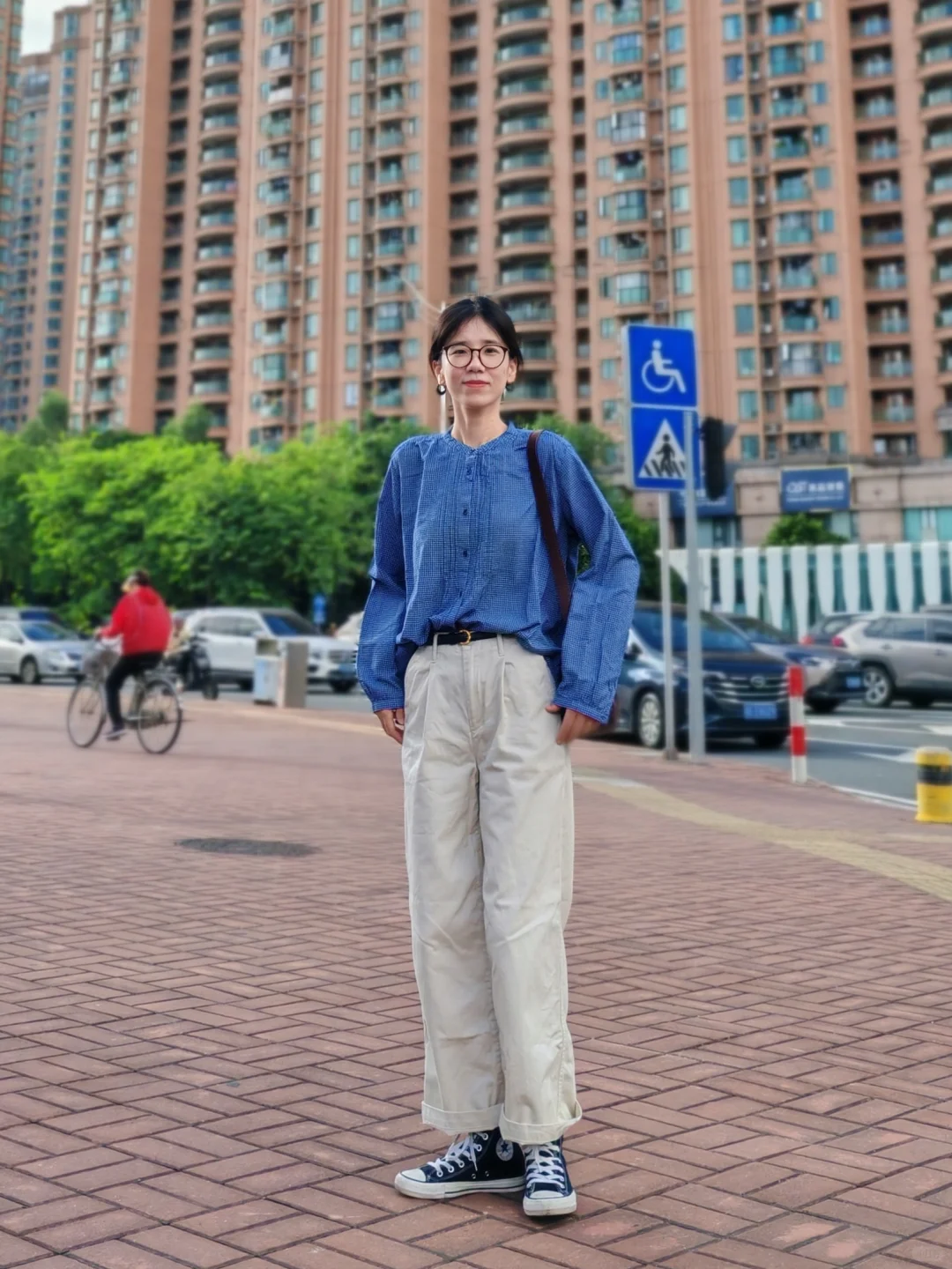 简单舒适穿搭｜一身muji～