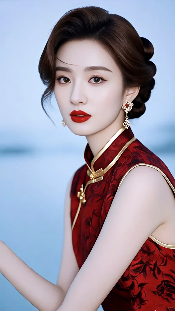 头发盘起来会不会更显精神？