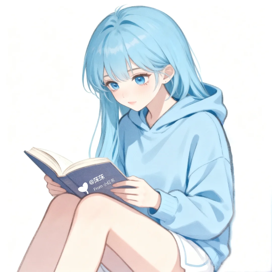 冰蓝少女！好喜欢！好喜欢！