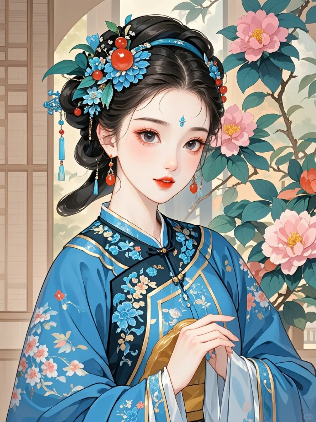 古风🌸古风少女美如画，古风神韵醉心间