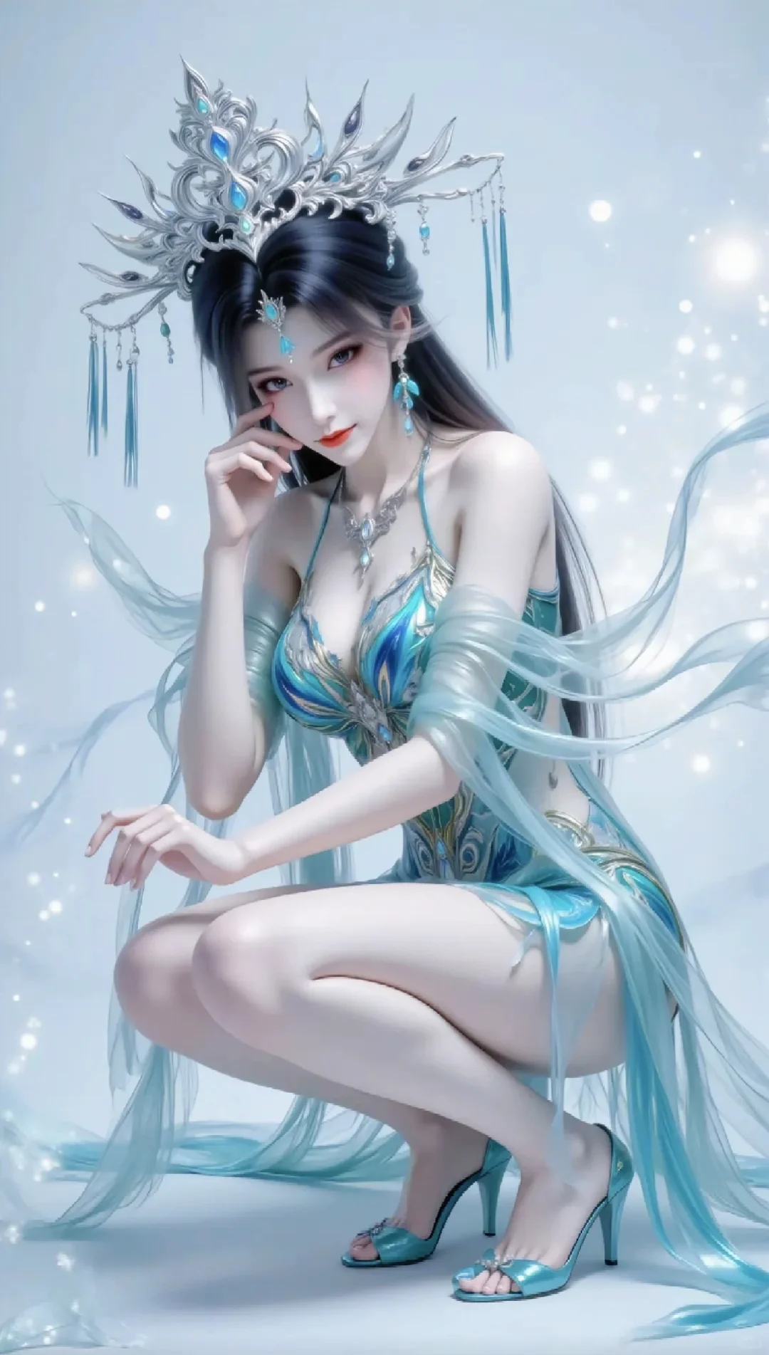 国漫女神‖云深不知梦～性感燕倾霏