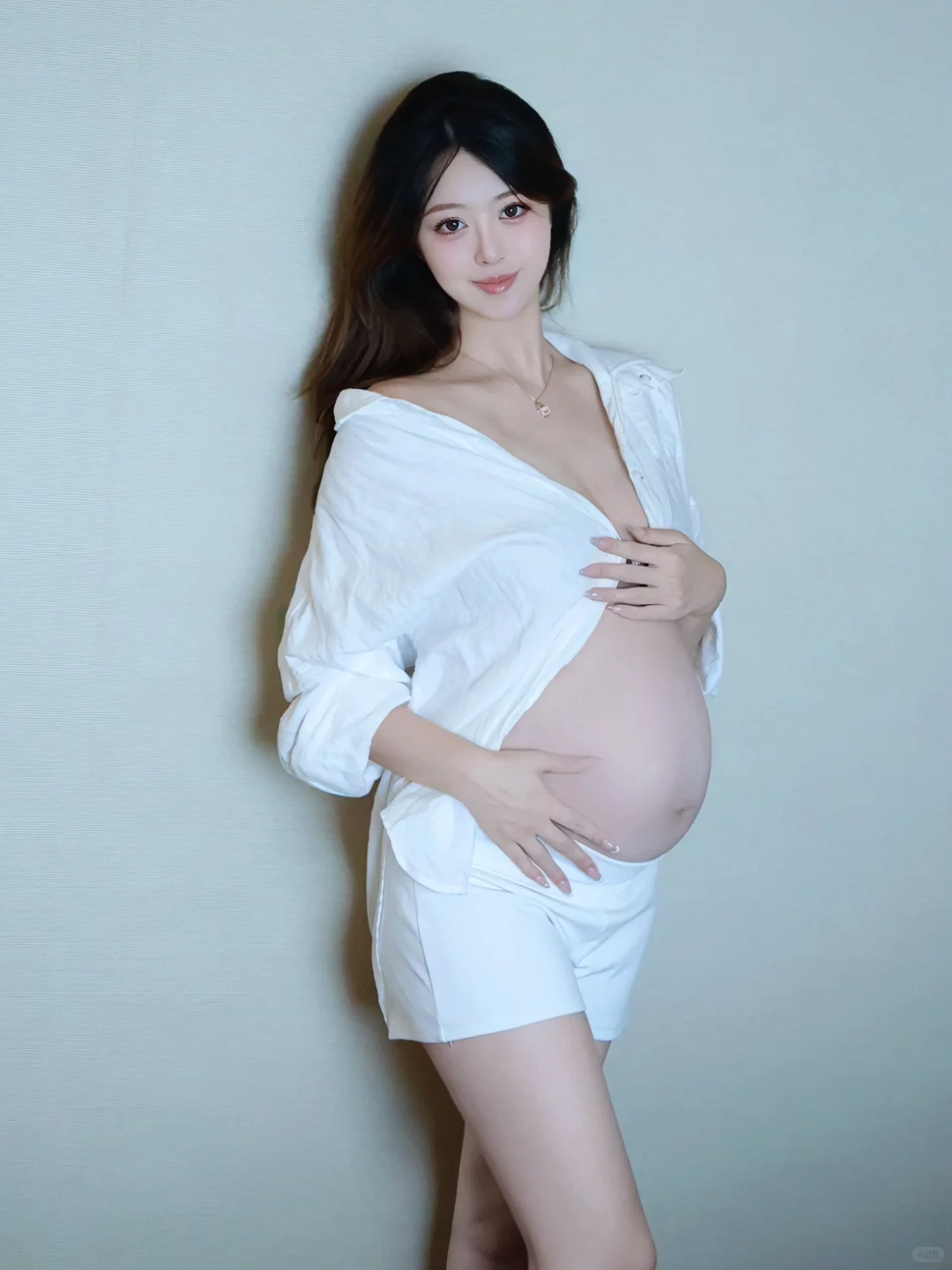 三胎孕33w｜孕期居家照真的很出片