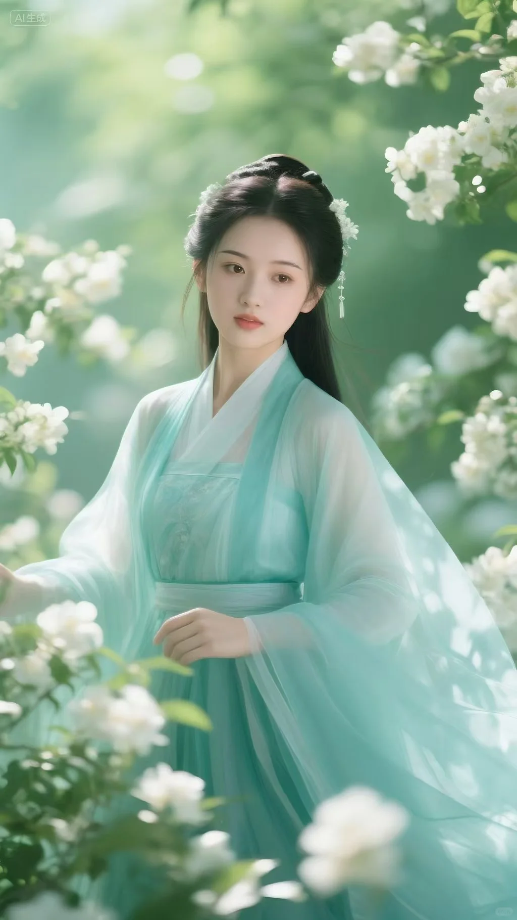 清冷古风汉服写真，清冷绝美！汉服壁纸