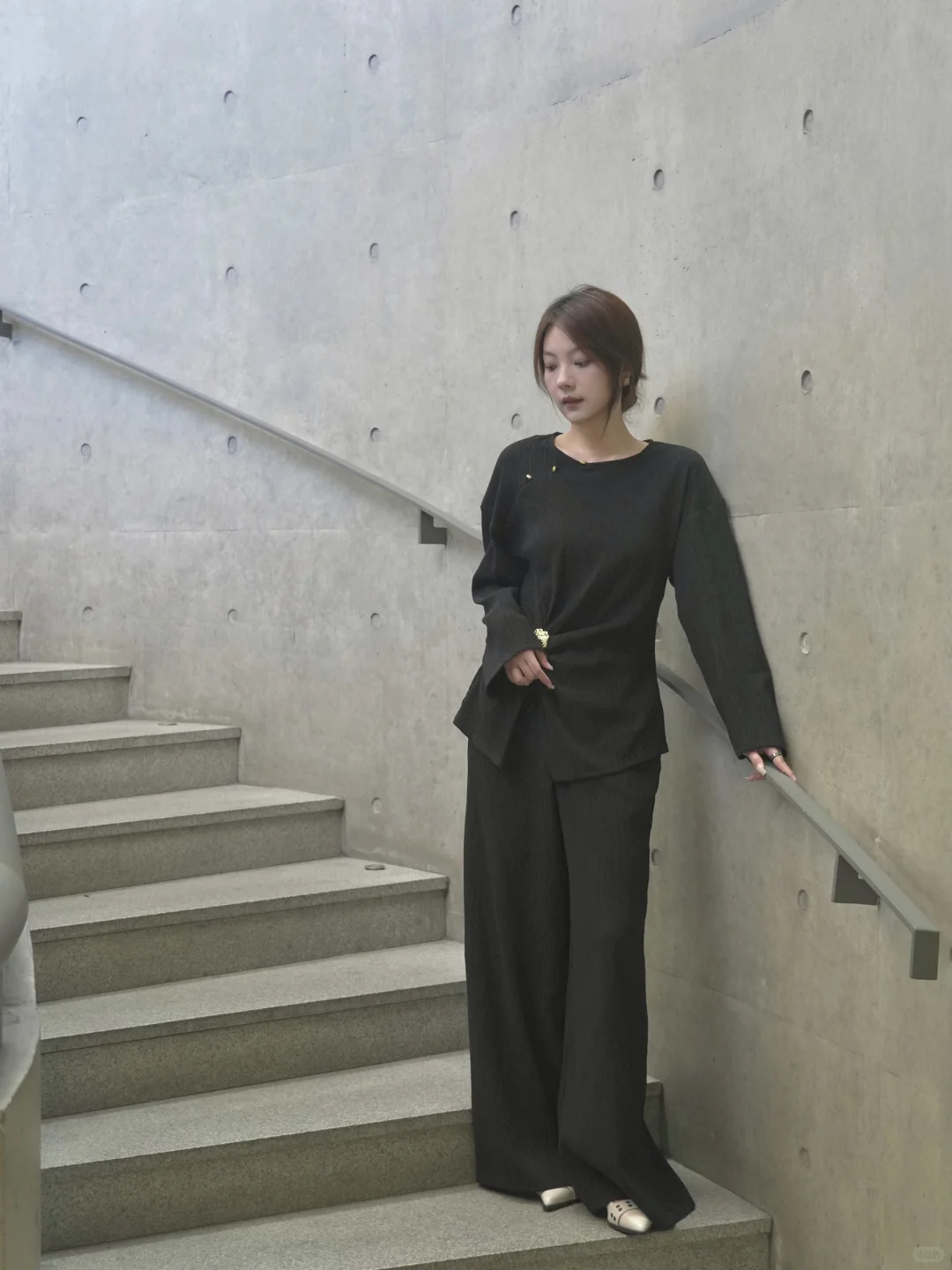 早秋气质穿搭｜黑色永远是舒适区🖤
