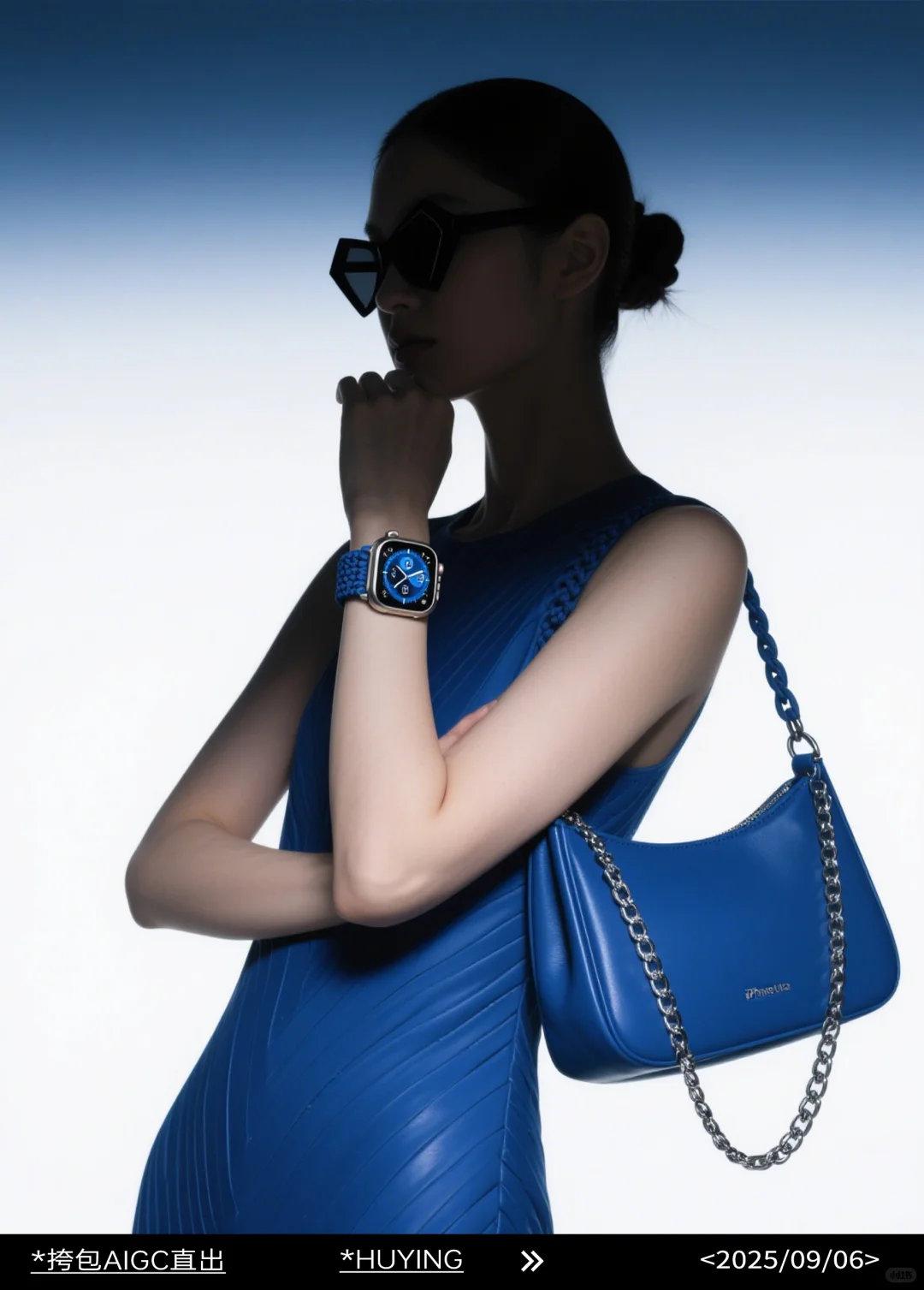 AICG直出女挎包商业摄影大片—（附提示词）