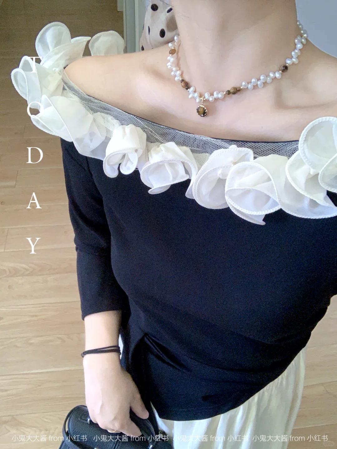 黑与白永恒优雅🖤秋天穿这套气质又有女人味