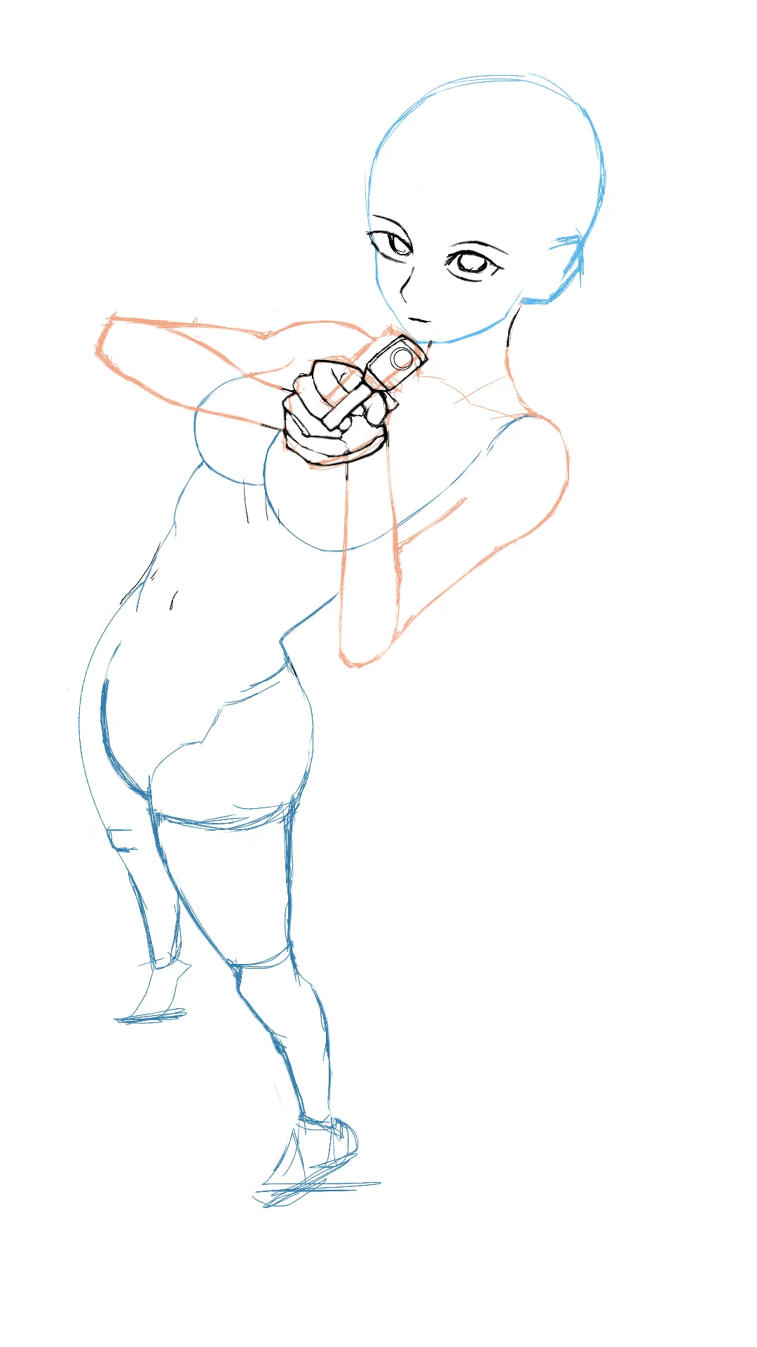 大透视人体女画世界Pro持枪故障赛博