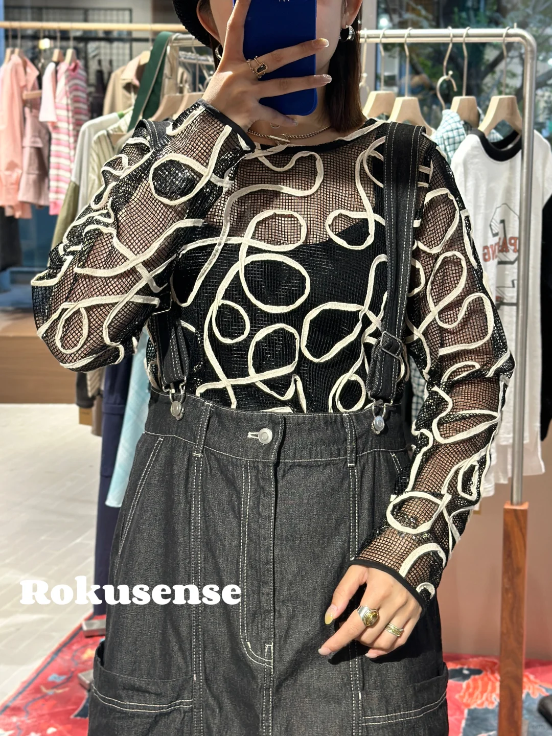 谁说微胖女孩不能穿透视装？