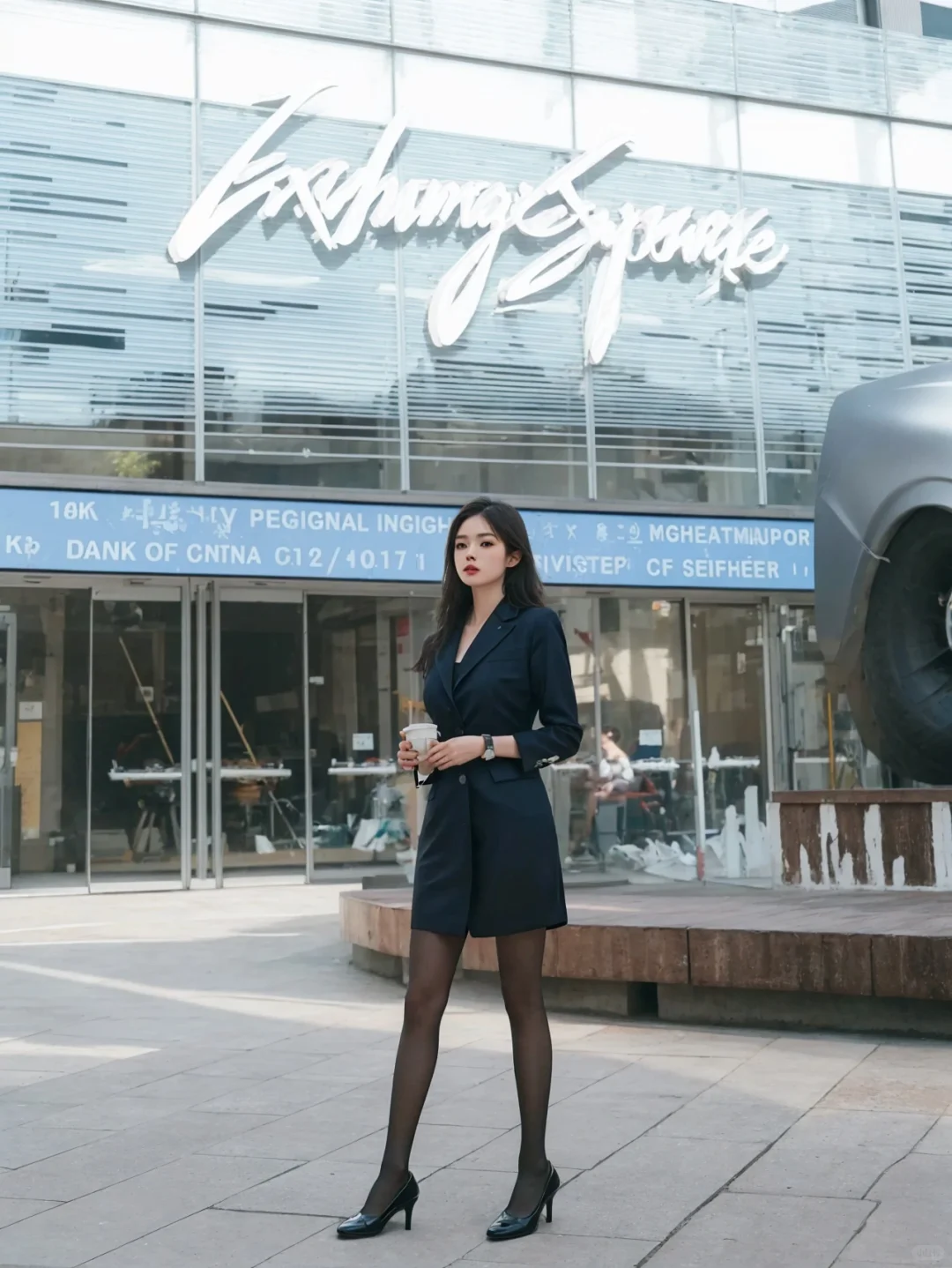 A猜一猜，哪张黑丝美女是AI？