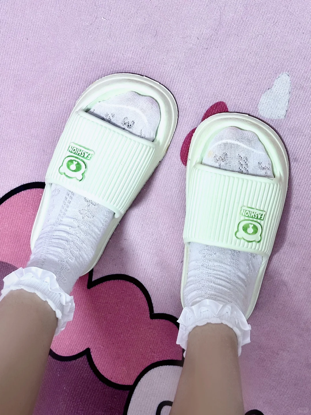 我被这双袜子美晕了！