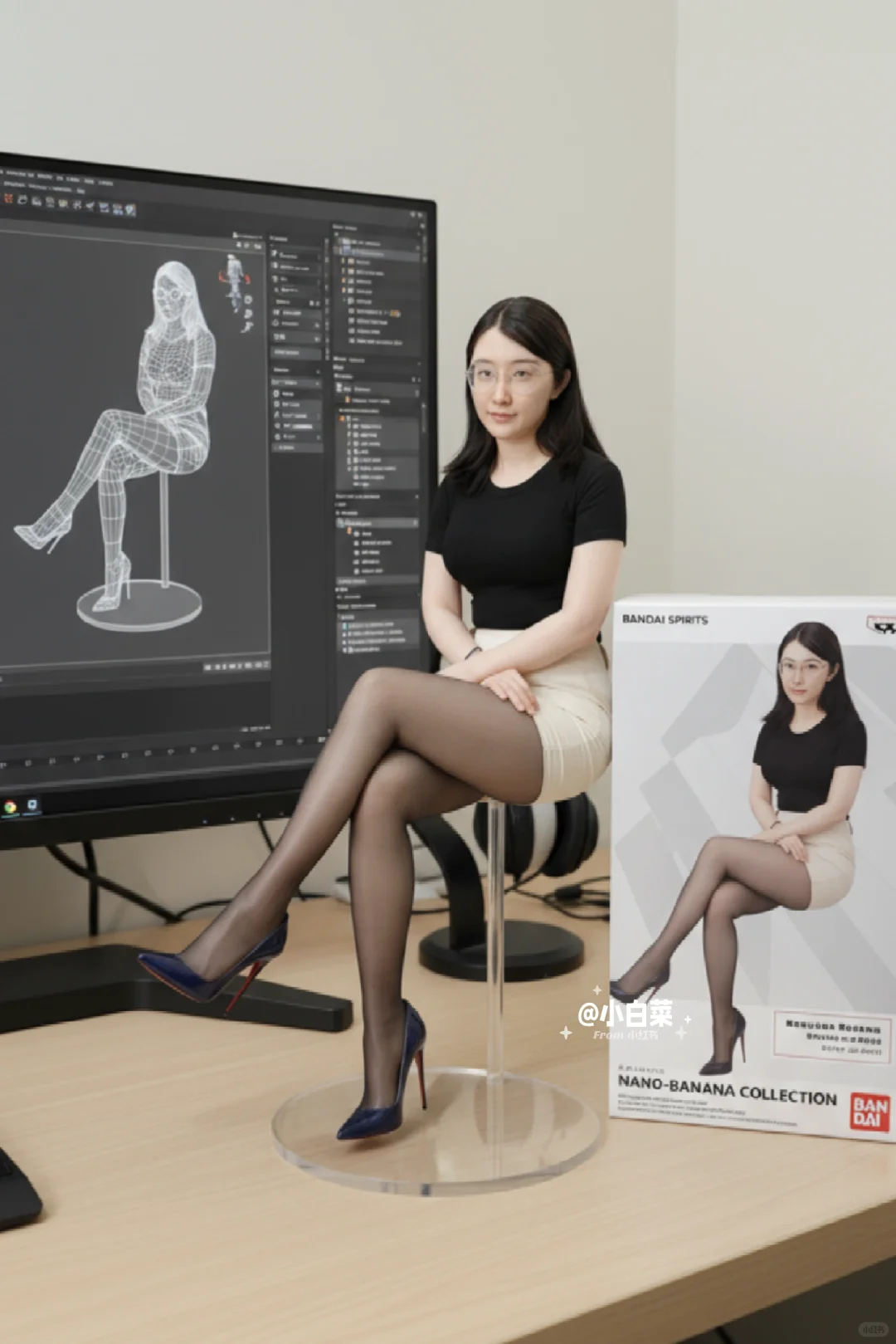 我的3D小手办来啦