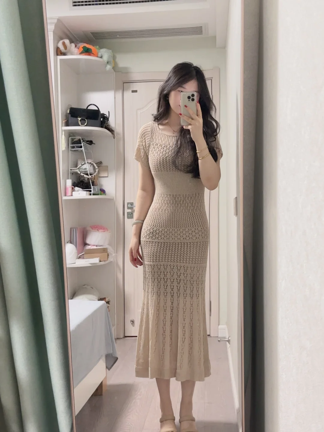 今天是温柔针织裙！
