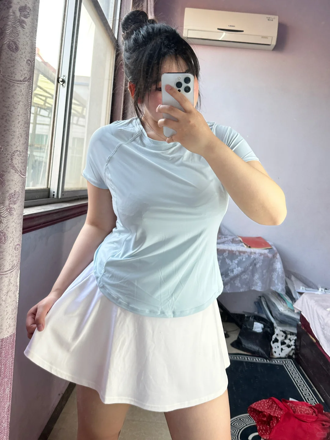 身高168/140斤 的身材