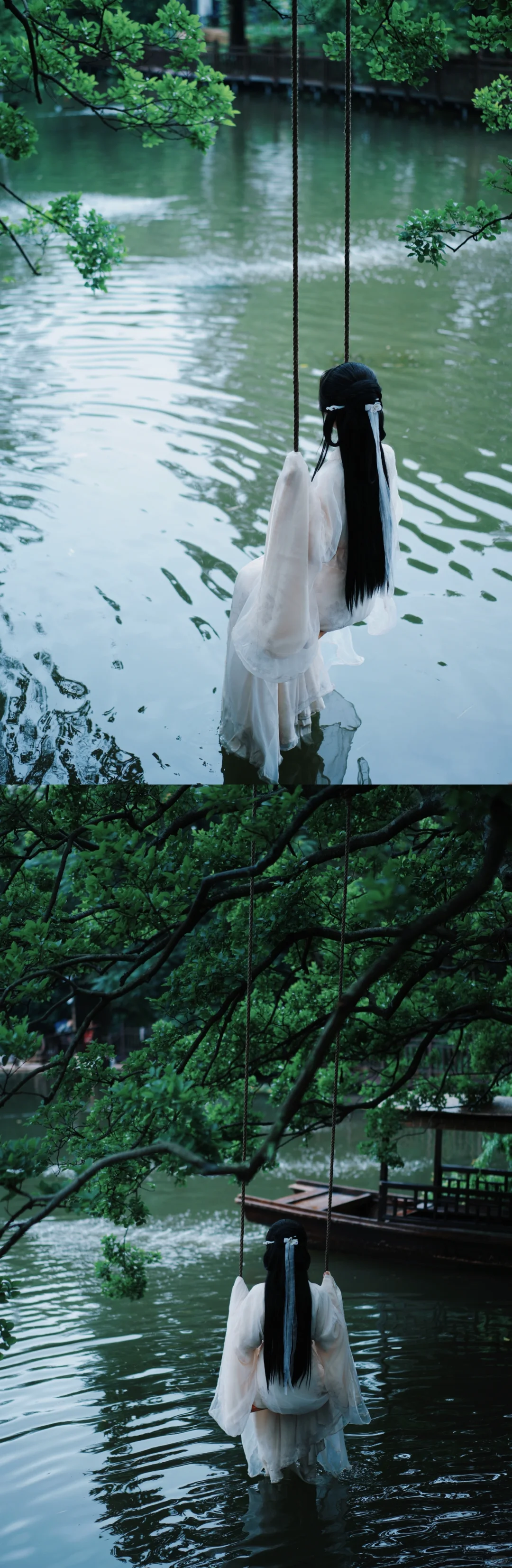 女摄的超绝审美——杭州乌镇清冷风古装写真