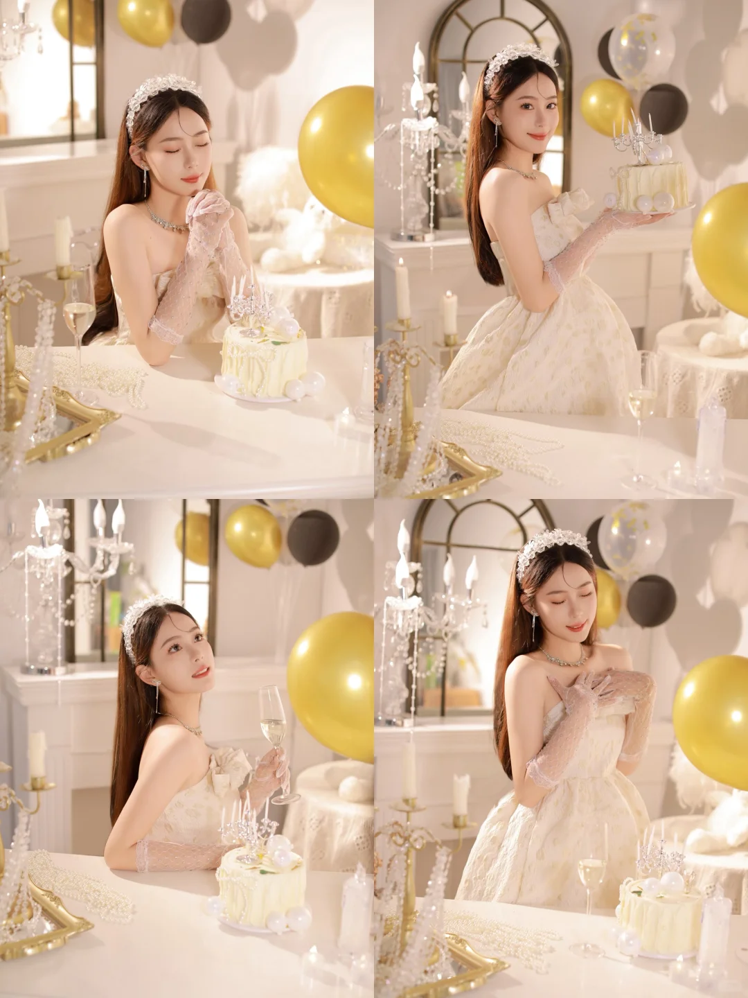 已老实💥被这九组生日写真🎂硬控30s❗️