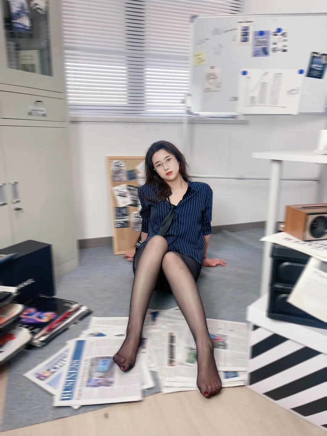 女老板的办公室，辣妈的职场穿搭～