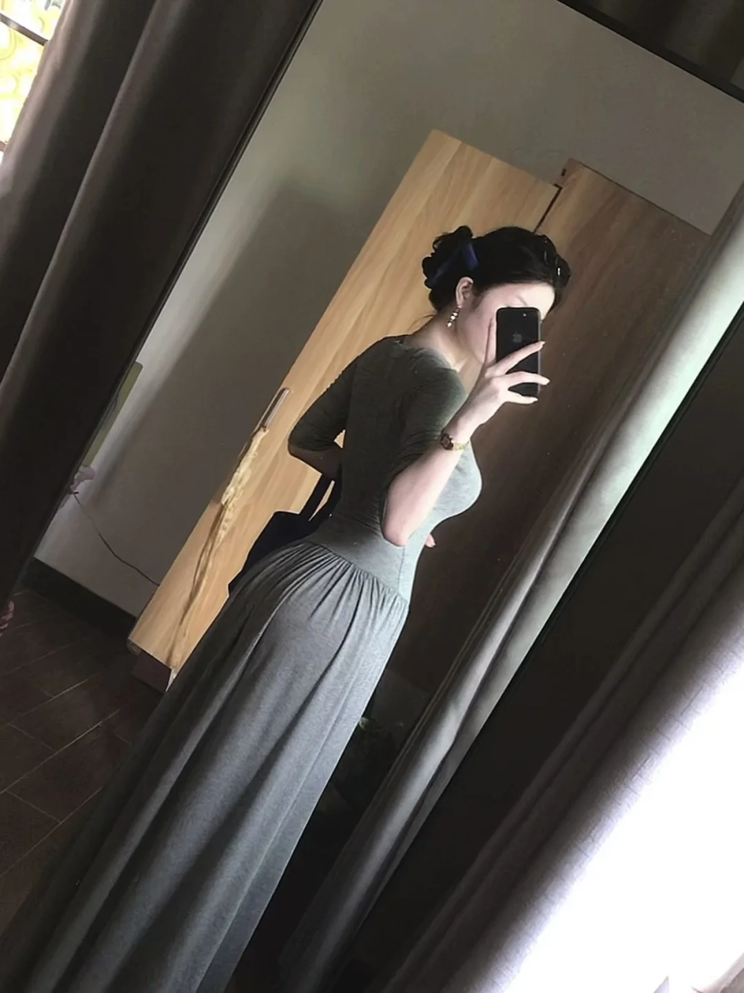 哇呜！灰色系裙纸这么温柔美女感的嘛！