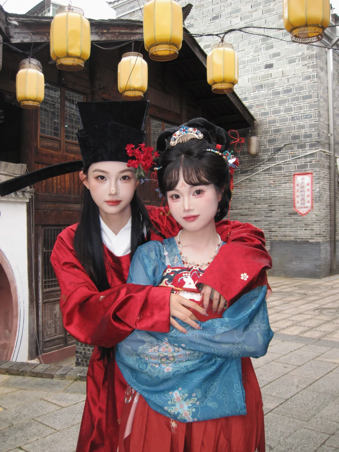 带着闺蜜一起拍女驸马真的太酷啦✅赣州写真