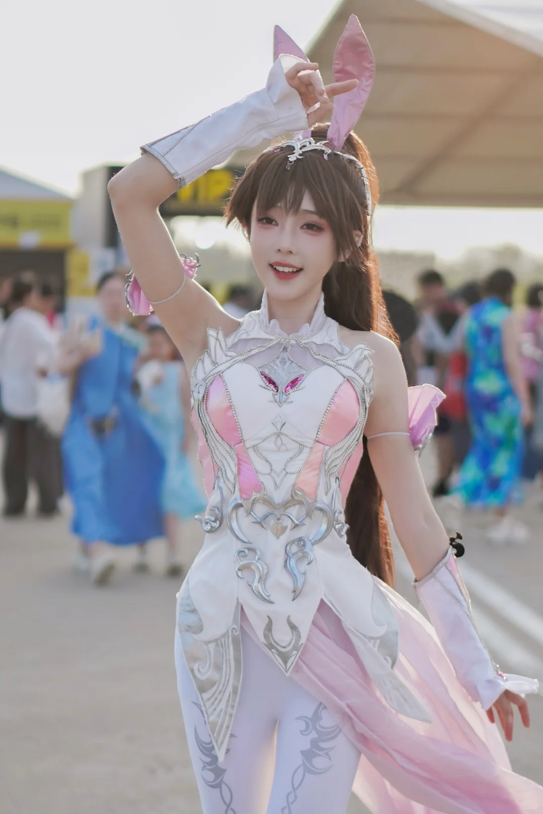 比夕阳更美的，我想只有摇摇了吧💕