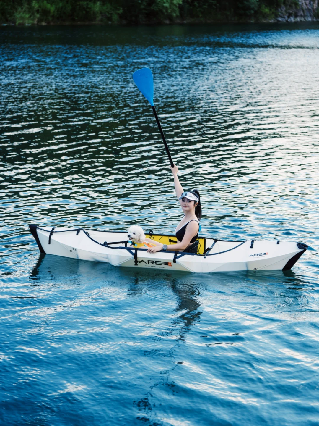 人在皖南的夏天玩水，工作过两天再说！