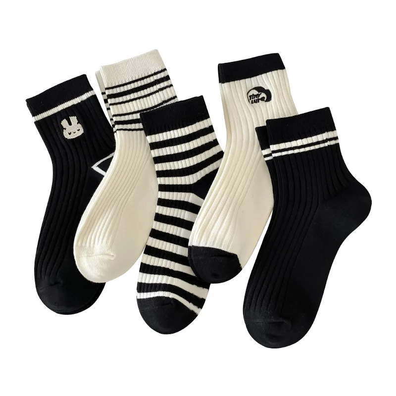 夏日必备！少女风条纹袜子超美🔥