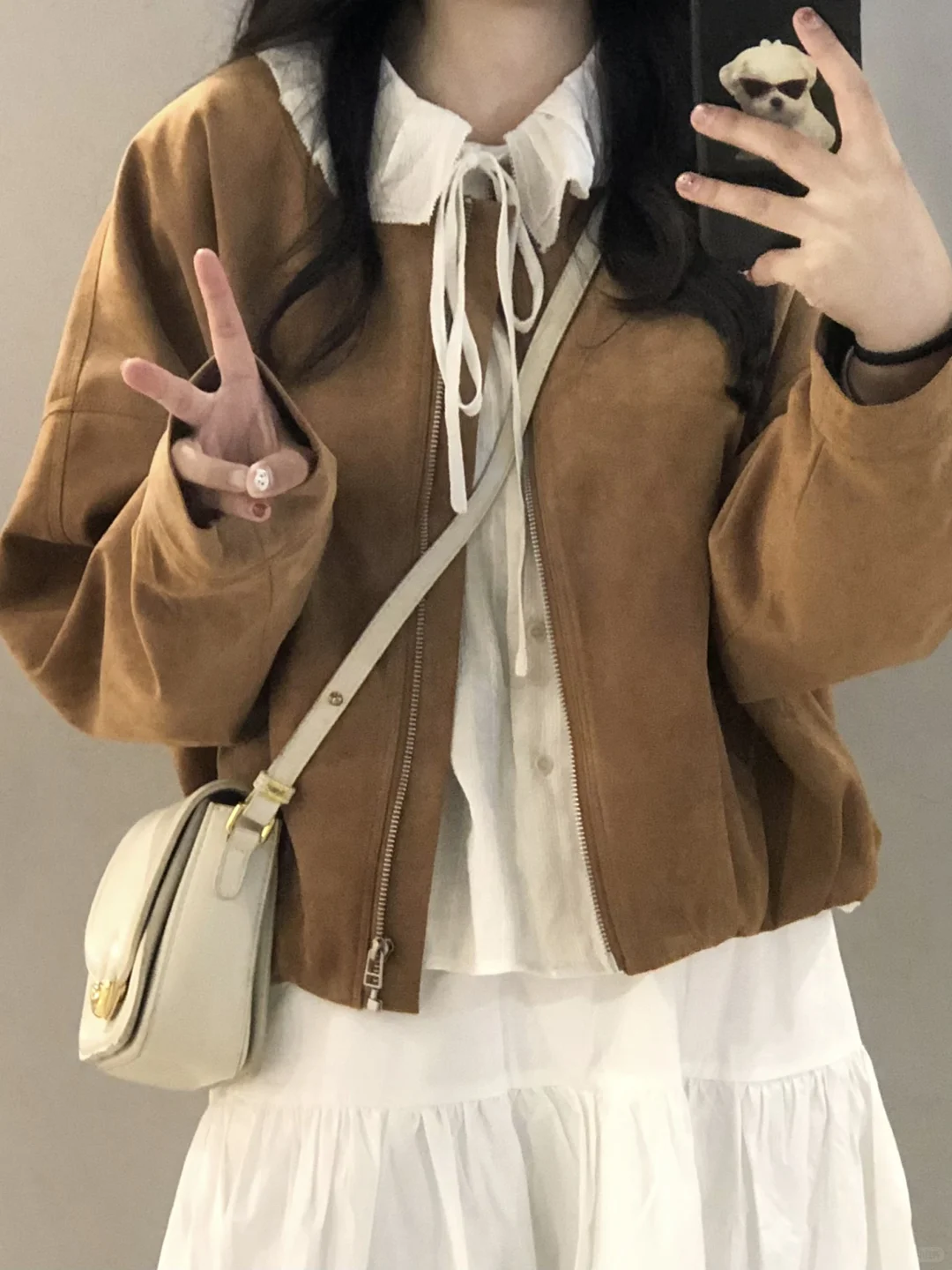 🍂入秋出游穿搭！这一套小裙子好好看！好韩系