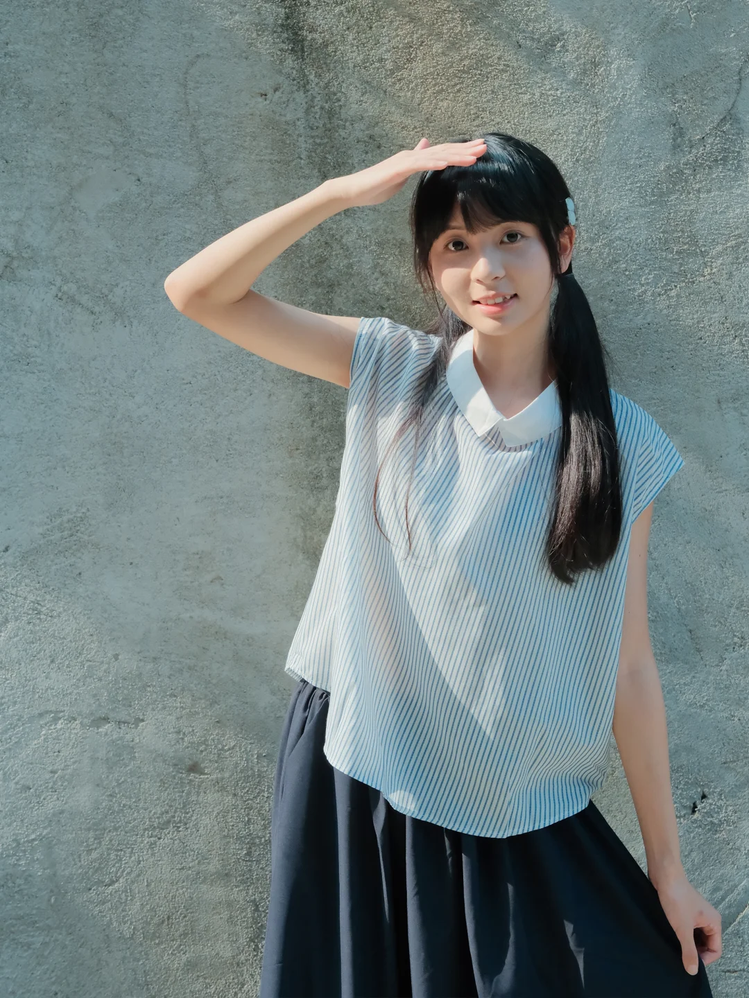 邻家女孩的元气瞬间｜秋初里的氧气感