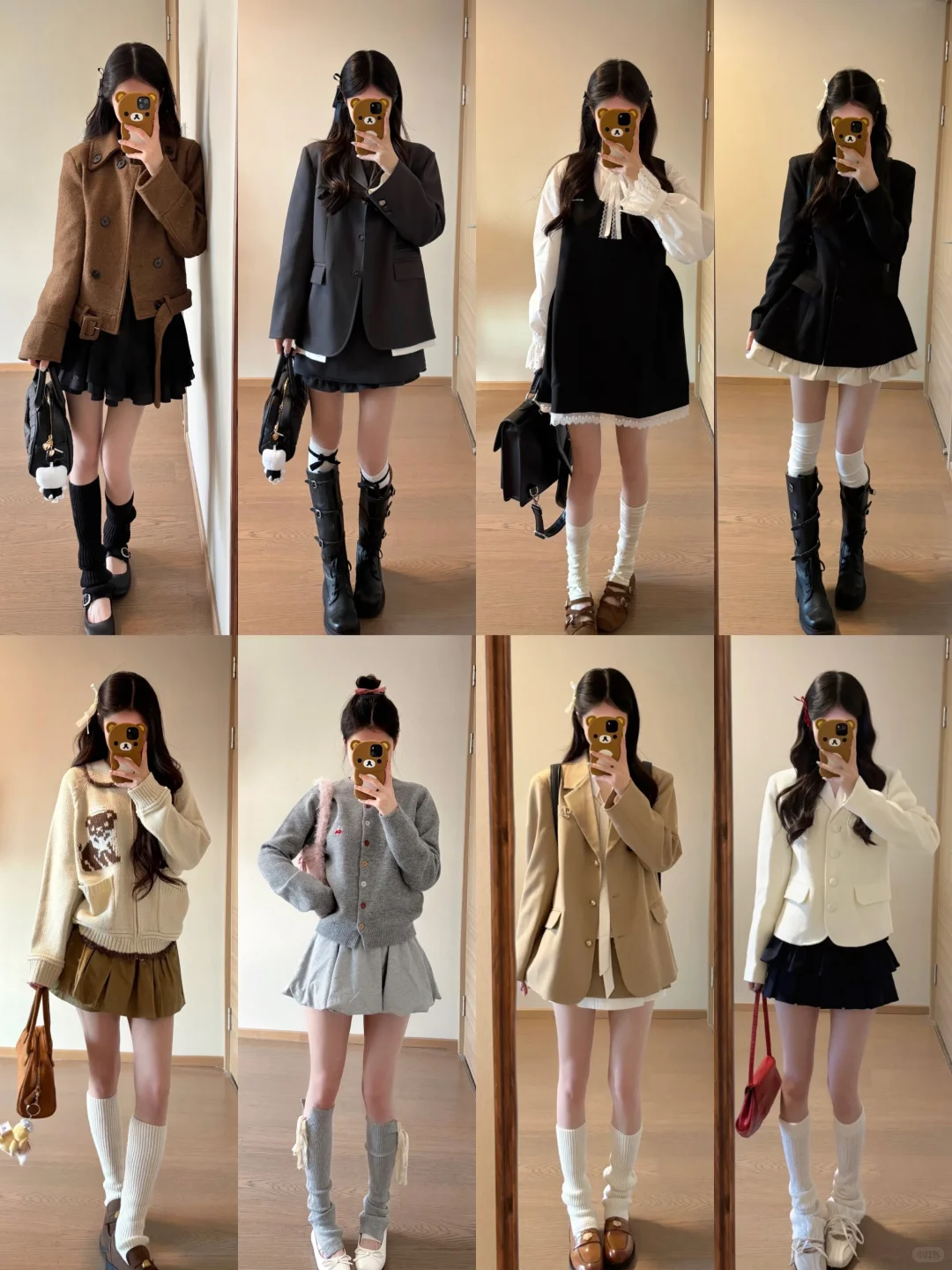 40套 ｜韩系女高穿搭🧸