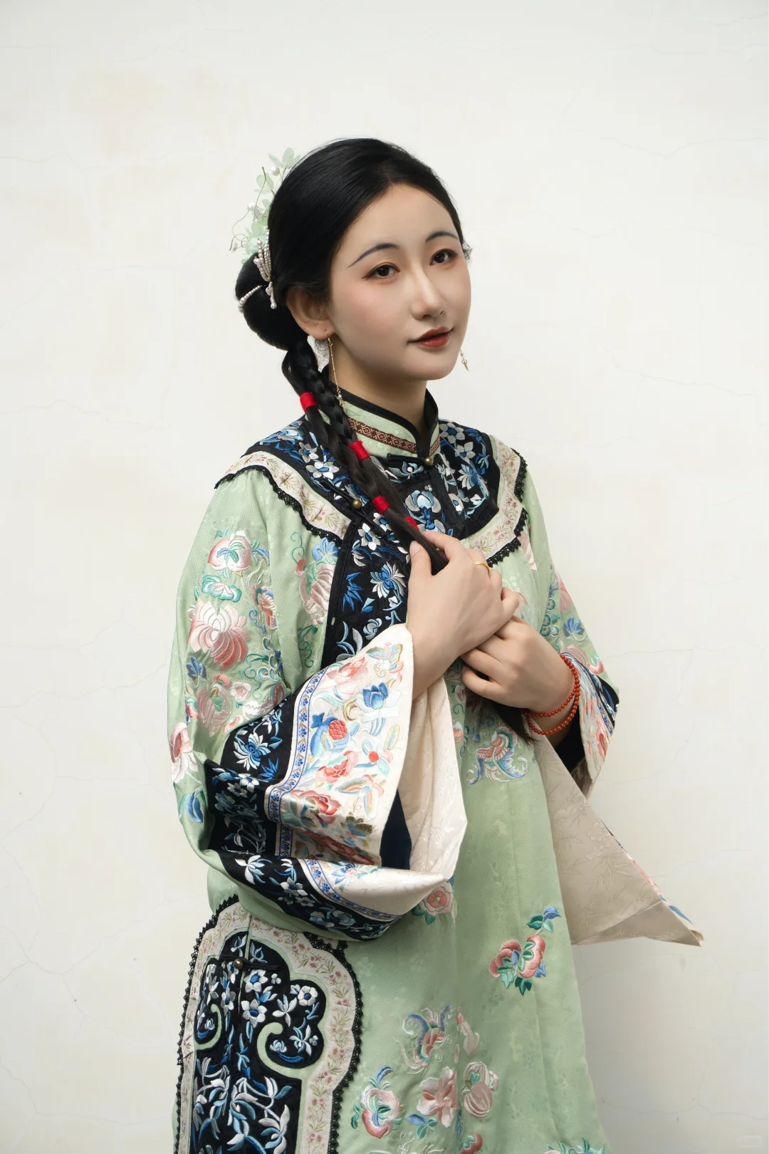 一组清新的清汉女