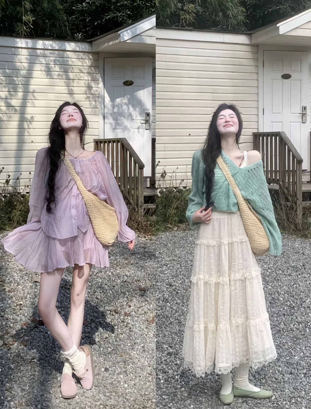 2025年真的好爱这种温柔又舒服的韩系穿搭~