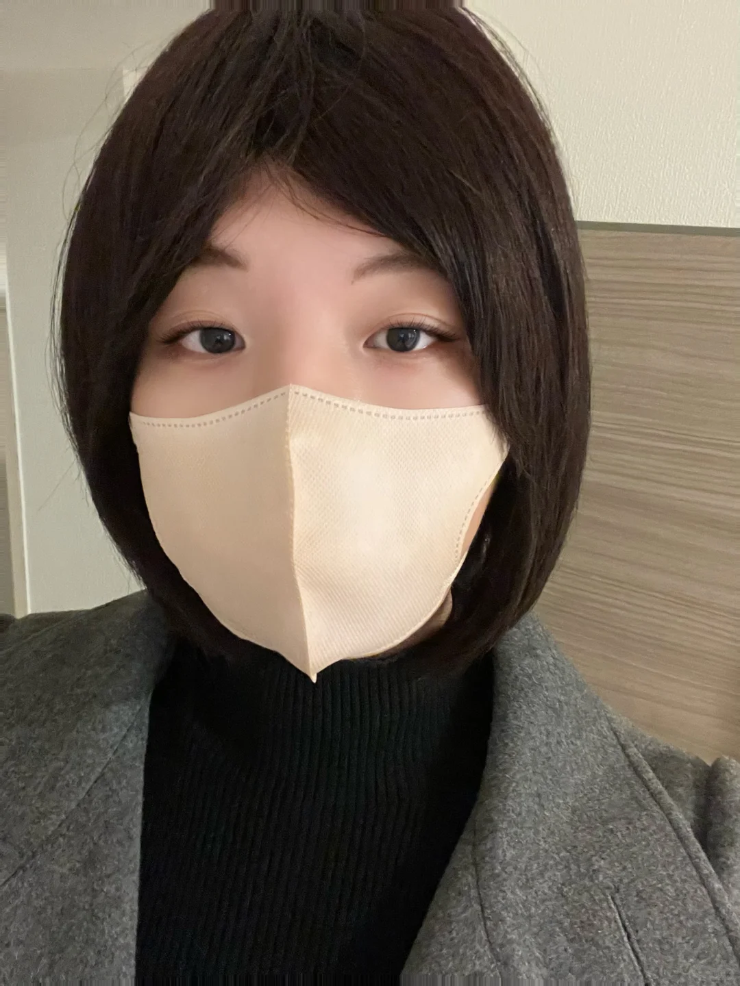 🇯🇵这几天好冷，高跟长靴+厚黑出门必备