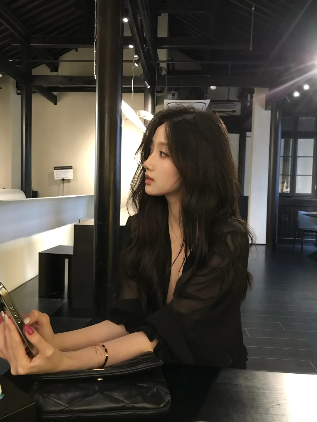 存一组姐感的拍照姿势🖤