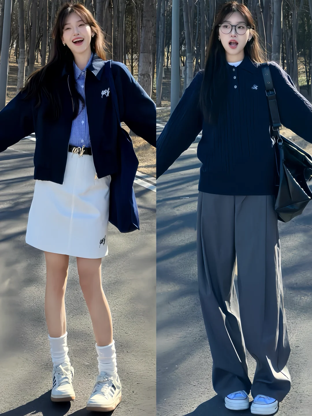 秋冬这样叠穿舒适又好看