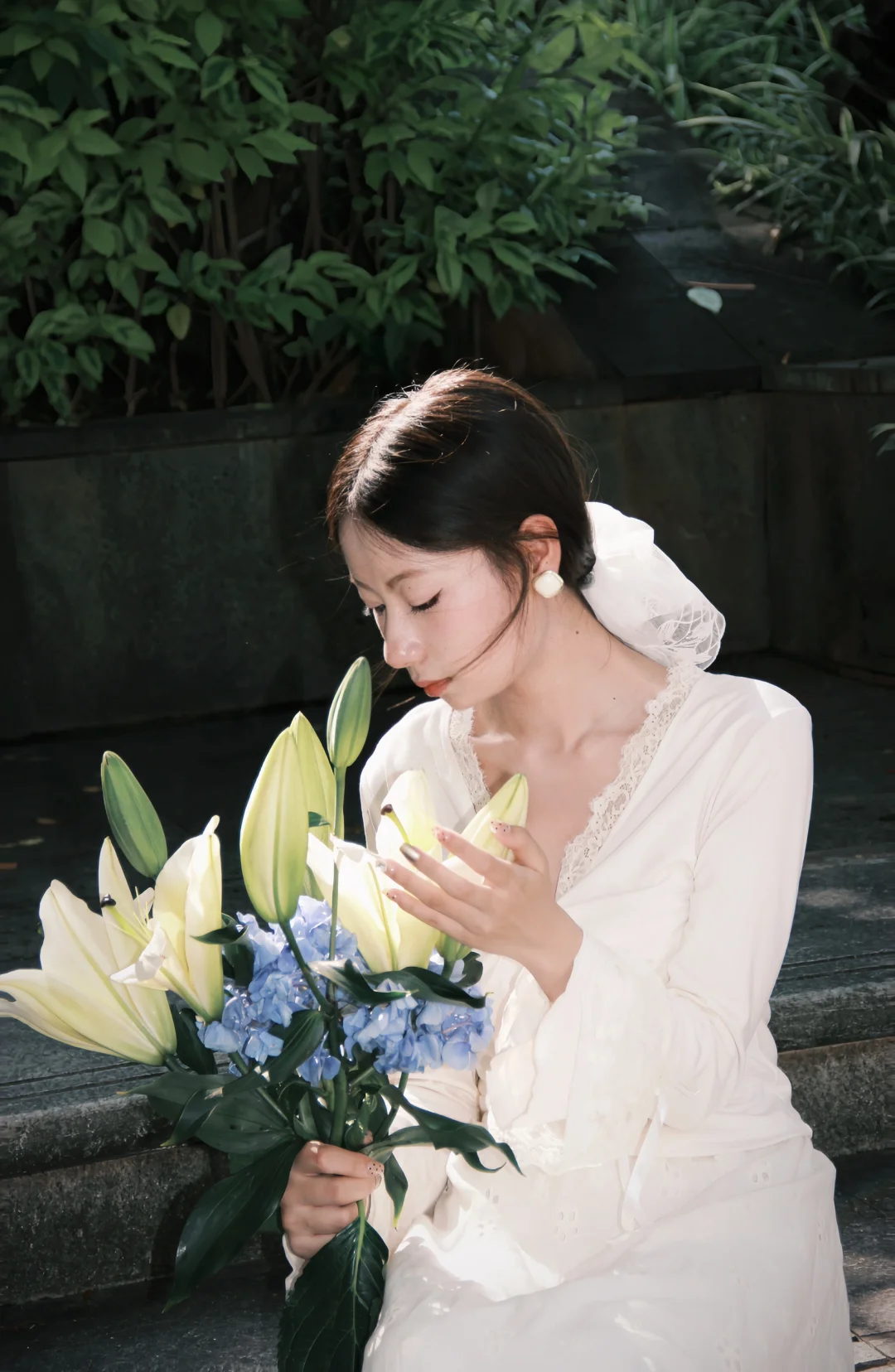 保山陪拍丨花与少女