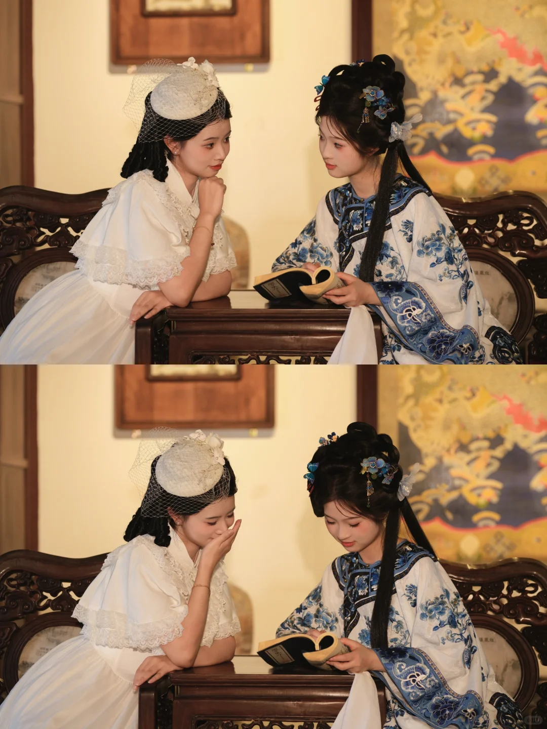 【清汉女和留洋大小姐】居然能拍出电影感!