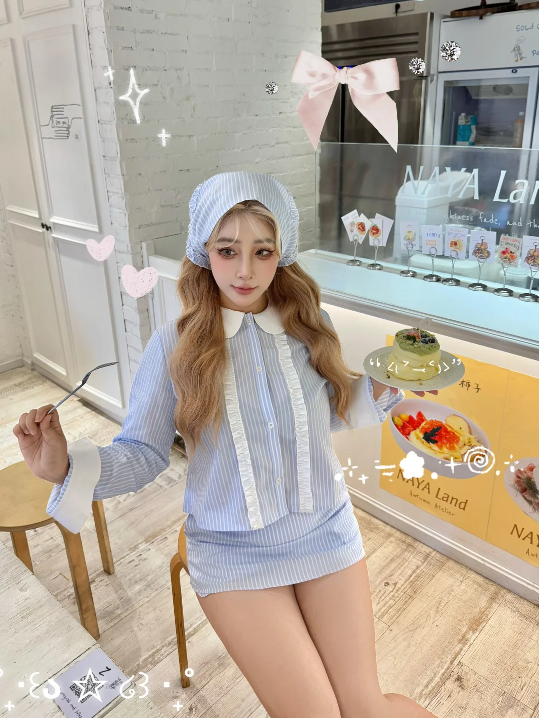 这身穿搭也太韩了叭~